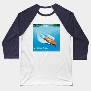 Port Sandfield Lake Joe Muskoka Canada Baseball T-Shirt